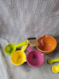 Melamine Measuring Spoon and Measuring Cup Lot APPEARS UNUSED