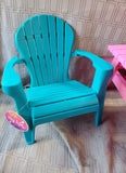 Doll Chair and Picnic Table Lot