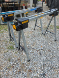 Pair of DeWalt 32" Folding Saw Horses