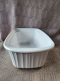 Corning Ware "French White" Loaf Pan