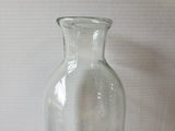 Recycled Clear Glass Bottle Vase