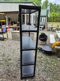 Black Plastic Garage Shelving Unit (D)