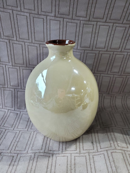 Ceramic Lusterware Bud Vase