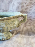 Resin Double Handle Pedestal Vase