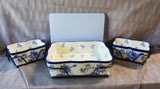 7 Piece Temp-Tations Blue Baking Set