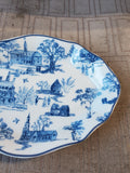 Colonial Williamsburg "Williamsburg Townscape Toile" Trinket Dish