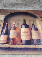 Rectangular Pimpernel Wine Bottle Glass Counter Saver