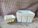 Pair of Ceramic Berry Baskets