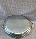 Shirley Pewter Williamsburg VA Serving Tray