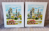 Pair of Signed "Notre Dame de Paris" Seriolithographs by Daniele Cambier