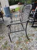7-Piece Hampton Bay Bronze Tone Patio Dining Set, No Cushions