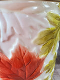 Autumn Leaf Ceramic Cookie Jar