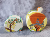 Museum of Modern Art Clarice Cliff Jam Pot and Sugar Bowl Set