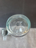 Heavy Clear Glass Decanter