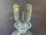 Heavy Clear Glass Decanter