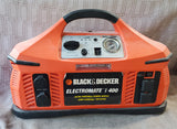 Black & Decker Electromate 400 AC/DC Portable Power Supply UNTESTED
