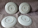 Set of 4 Hutschenreuther Selb Bavaria Fruit Salad Plates