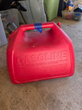 Two Plastic Gas Cans, 5gal and 2gal, Both Empty