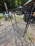 4-Tier Sturdy Black Metal (Wire) Shelving Unit (C)