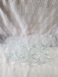 Set of 8 Small Clear Glass Swirl Tumblers
