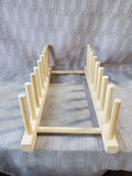Bartelt Wooden Plate Rack Organizer