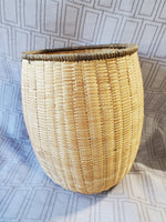 Hand Woven Bamboo Planter Basket