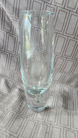 Heavy Clear Glass Vase