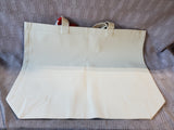 Smithfield, Virginia Christmas Canvas Tote Bag APPEARS UNUSED