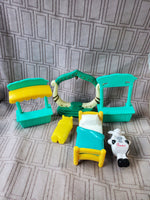 Bin of Small Plastic Toys