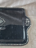 Temp-Tations Black and White Ceramic Tray