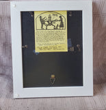 Signed Dockside Boating Scene Print