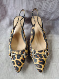 I.N.C International Concepts CaryNNHC Dark Leo Slingback Heels—Women's Size 8.5M