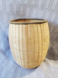 Hand Woven Bamboo Planter Basket