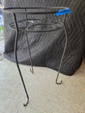 Black Metal Plant Stand (two available, priced separately)