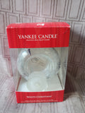Yankee Candle "White Christmas" Candle Votive with Tealight Candles
