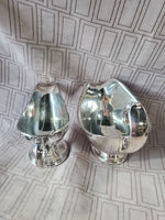(B) Pair of Silverplate Gravy Boats