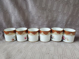 12 Piece Hammersley & Co. Demitasse and Saucer Sets
