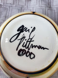 Signed Gail Pittman Pottery Soup Bowl