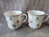 Lot of 3 Villeroy & Boch "Petite Fleur" Coffee Mugs