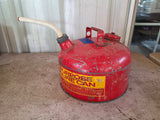 2.5 Gal MetalGas Can (about 1/4 full)