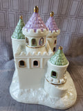 Lenox "Summer Dreams" Lighted Sand Castle WORKS