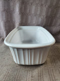 Corning Ware "French White" Loaf Pan