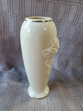 Lenox Embossed Rose Bud Vase