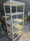 5-Tier Keter Plastic Garage Shelving Unit