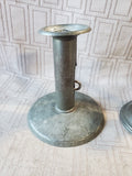 Pair of Metal Candlesticks