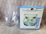 Clear Glass Windsor Martini Server