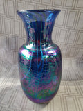 (A) Signed Glass House Studio Luster Vase by Eric Brakken