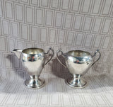 Gotham Silverplate Creamer and Sugar Set