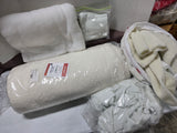 Large Lot - Sherpa Fabric, Sherpa Scraps and Batting