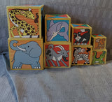 Melissa & Doug Wooden Animal Nesting Blocks